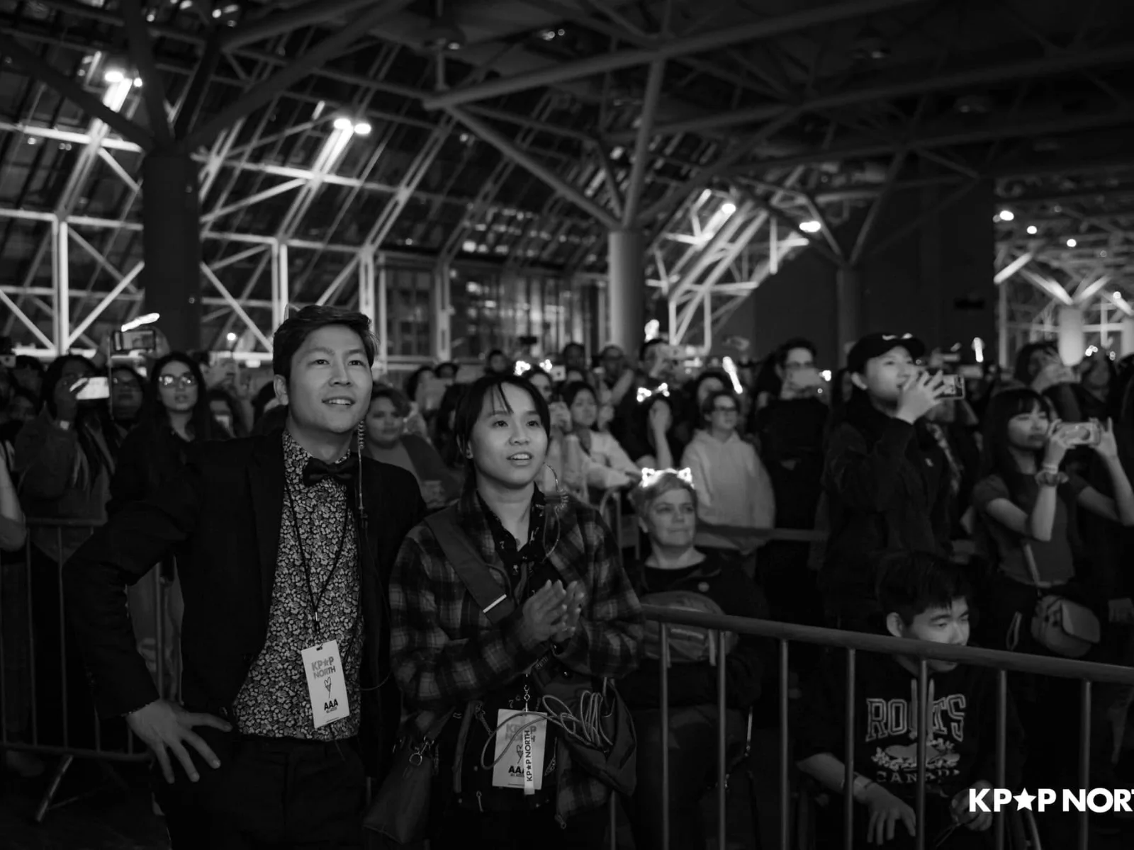 2019년 12월 캐나다 토론토 K-pop North 공연 프로젝트 추상 그래픽